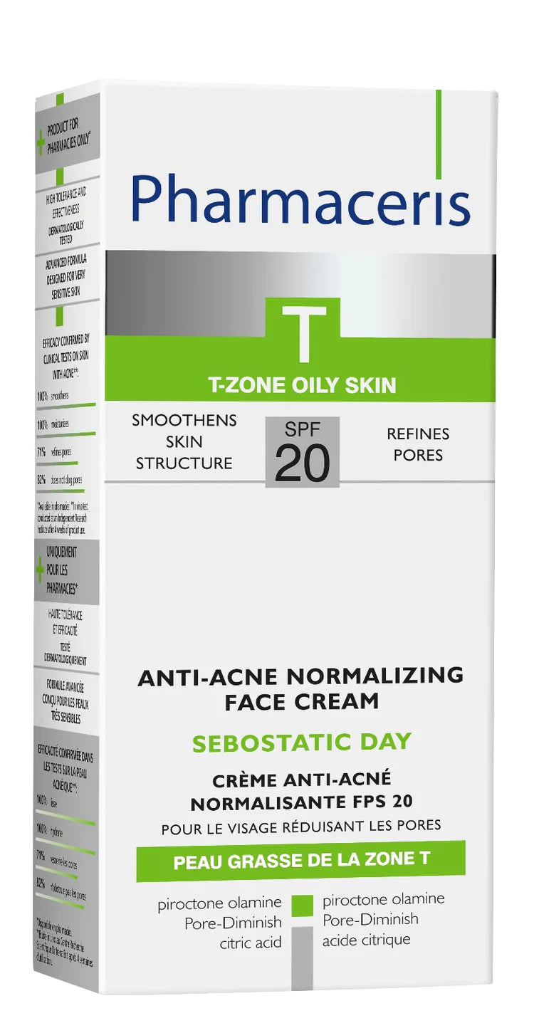 PharmacerisSebostatic Day Anti Acne Face Cream 50ml
