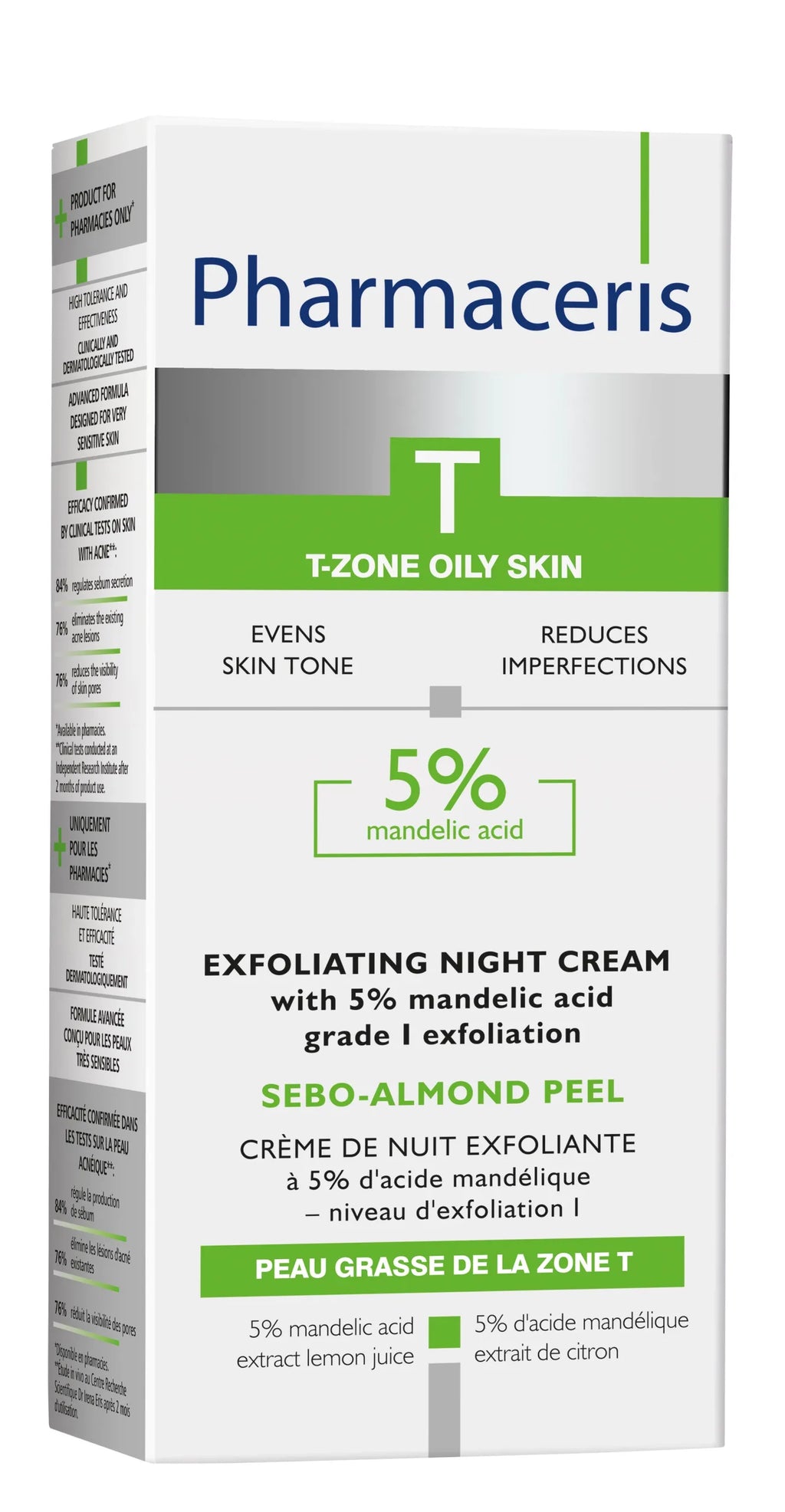 PharmacerisSebo-Almond Peel 5% Night Cream 50ml