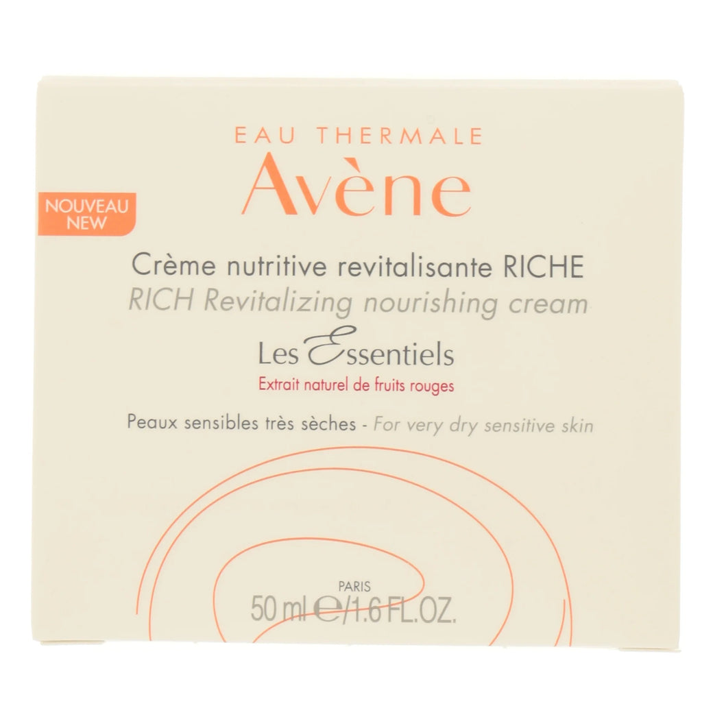 Avene-Les Essentiels Revitalizing Nourishing Cream Rich 50ml