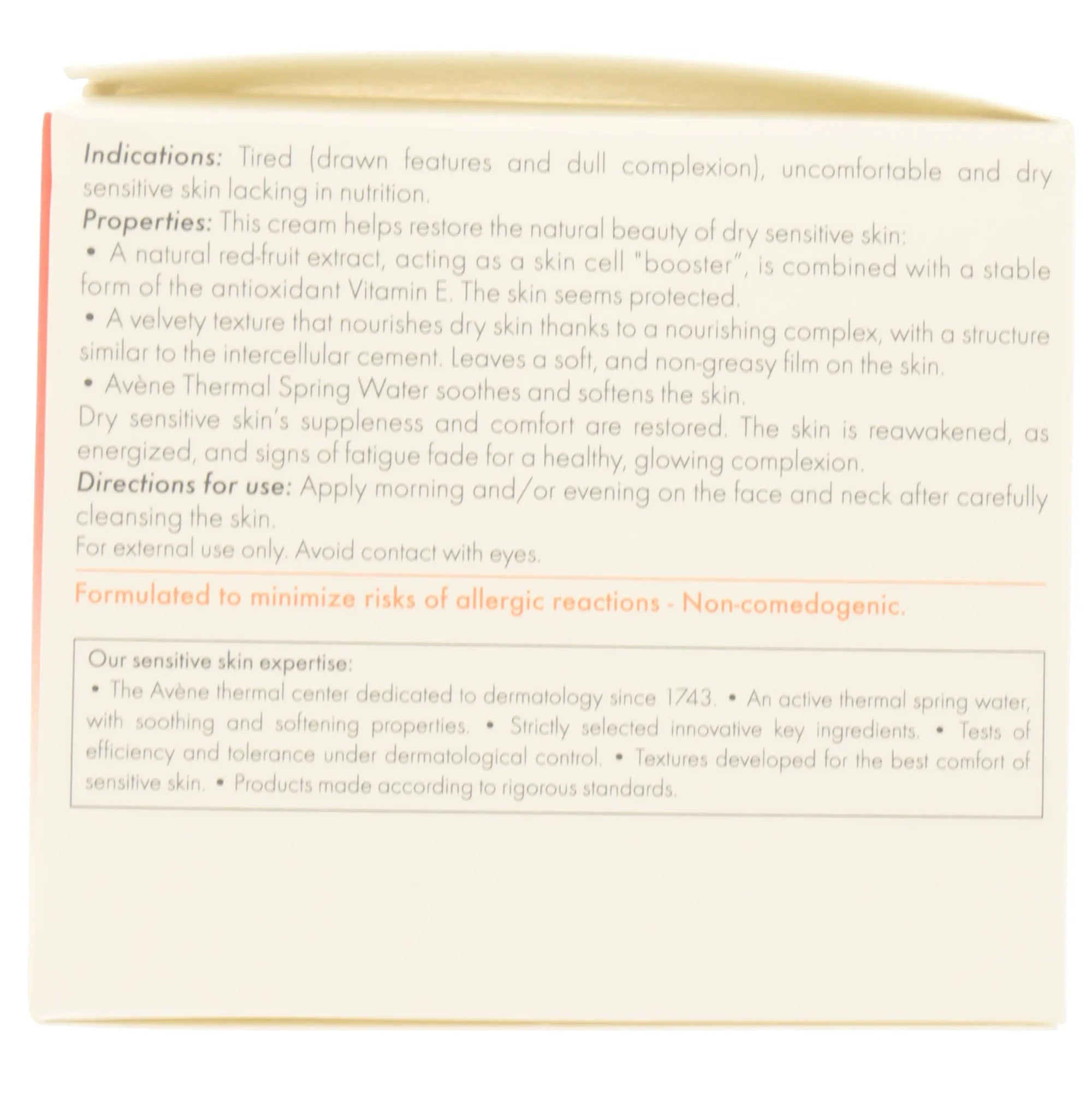 Avene-Les Essentiels Revitalizing Nourishing Cream 50ml