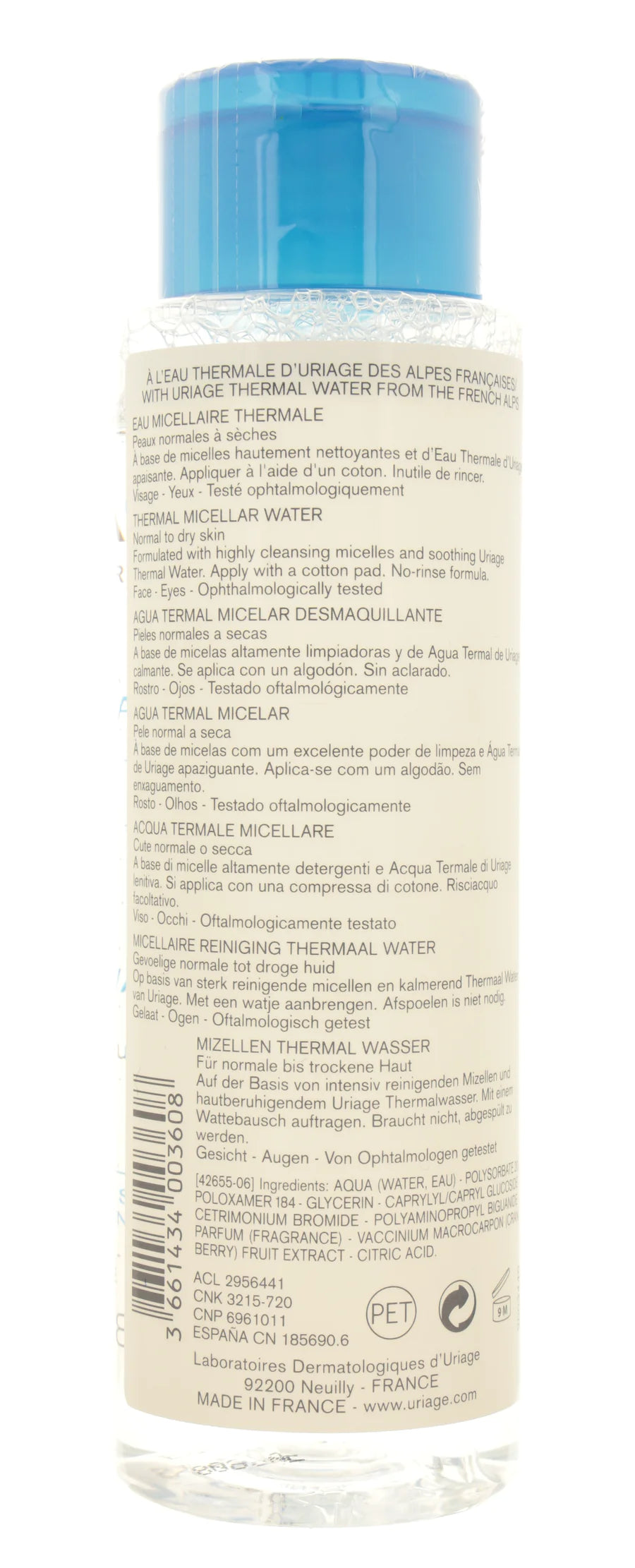 Uriage-Thermal Micellar Water Normal Skin 250ml