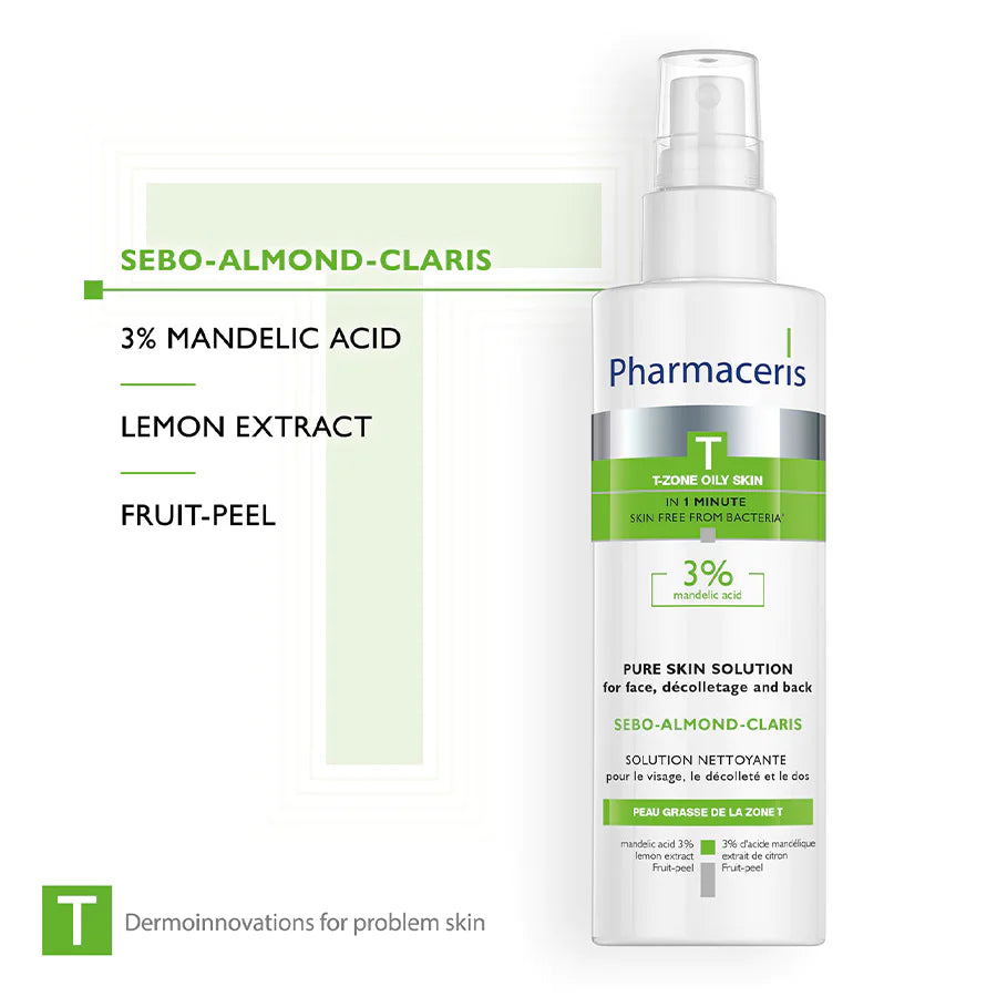 PharmacerisSebo-Almond-Claris Bacteriostatic Solution 190ml