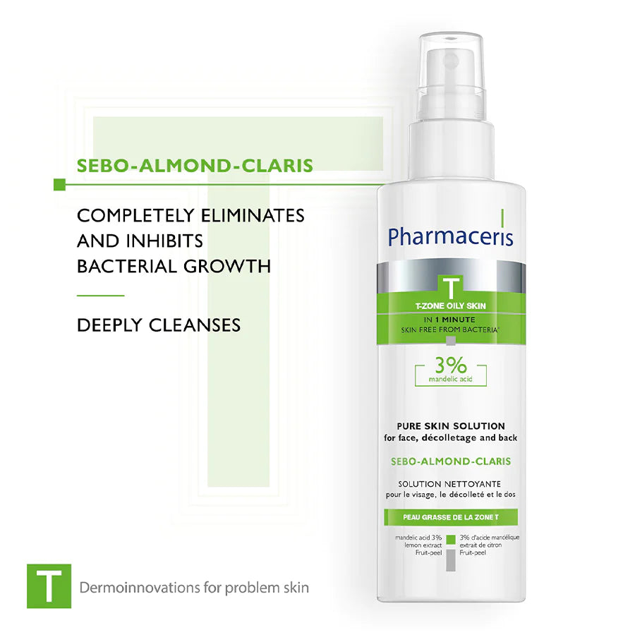 PharmacerisSebo-Almond-Claris Bacteriostatic Solution 190ml