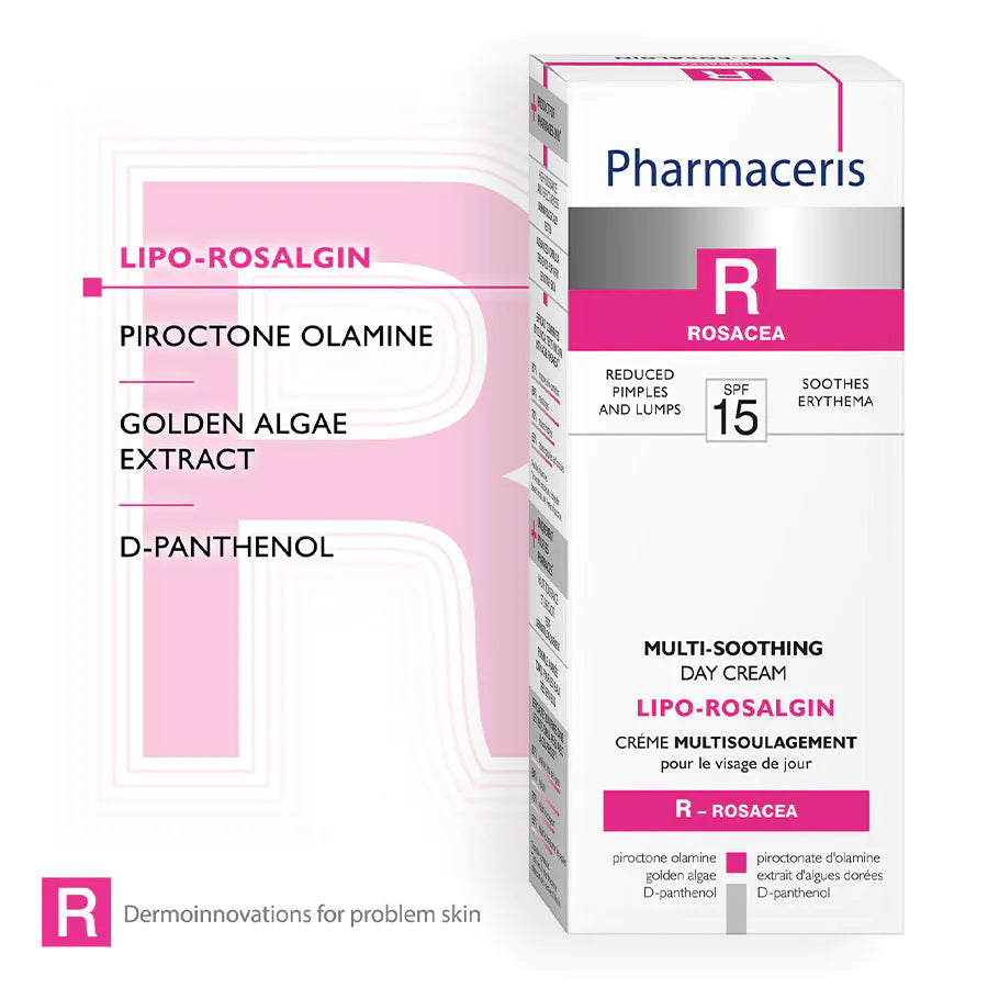 PharmacerisCalm-Rosalgin Night Cream for Rosacea 30ml