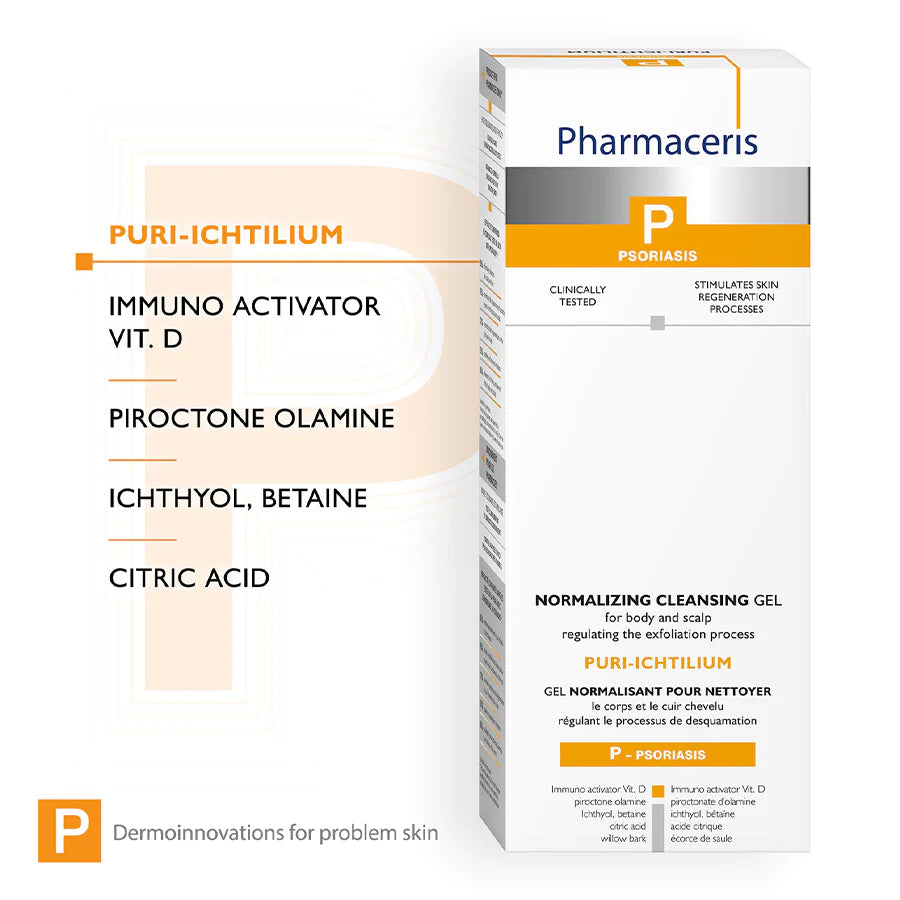 PharmacerisPuri-Ichtilium Cleansing Gel for Psoriasis 250ml