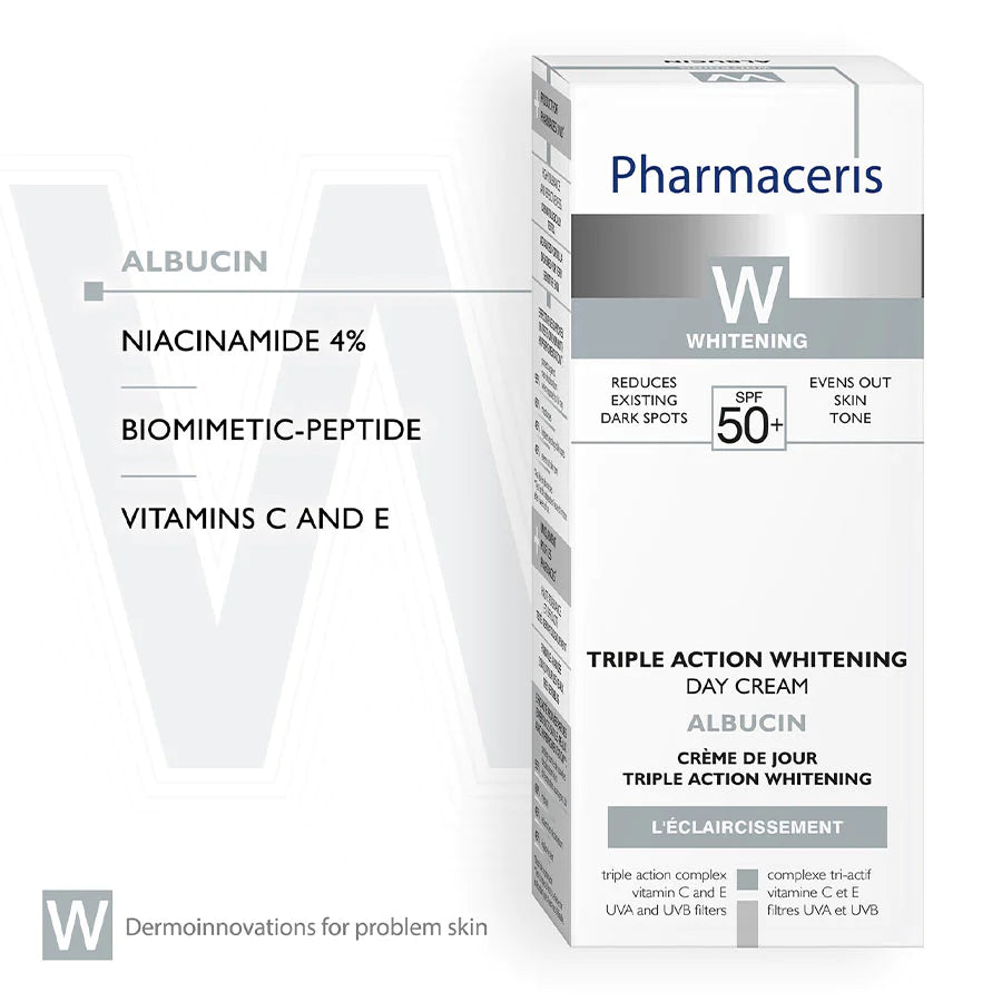 PharmacerisAlbucin SPF 50 Day Cream 30ml