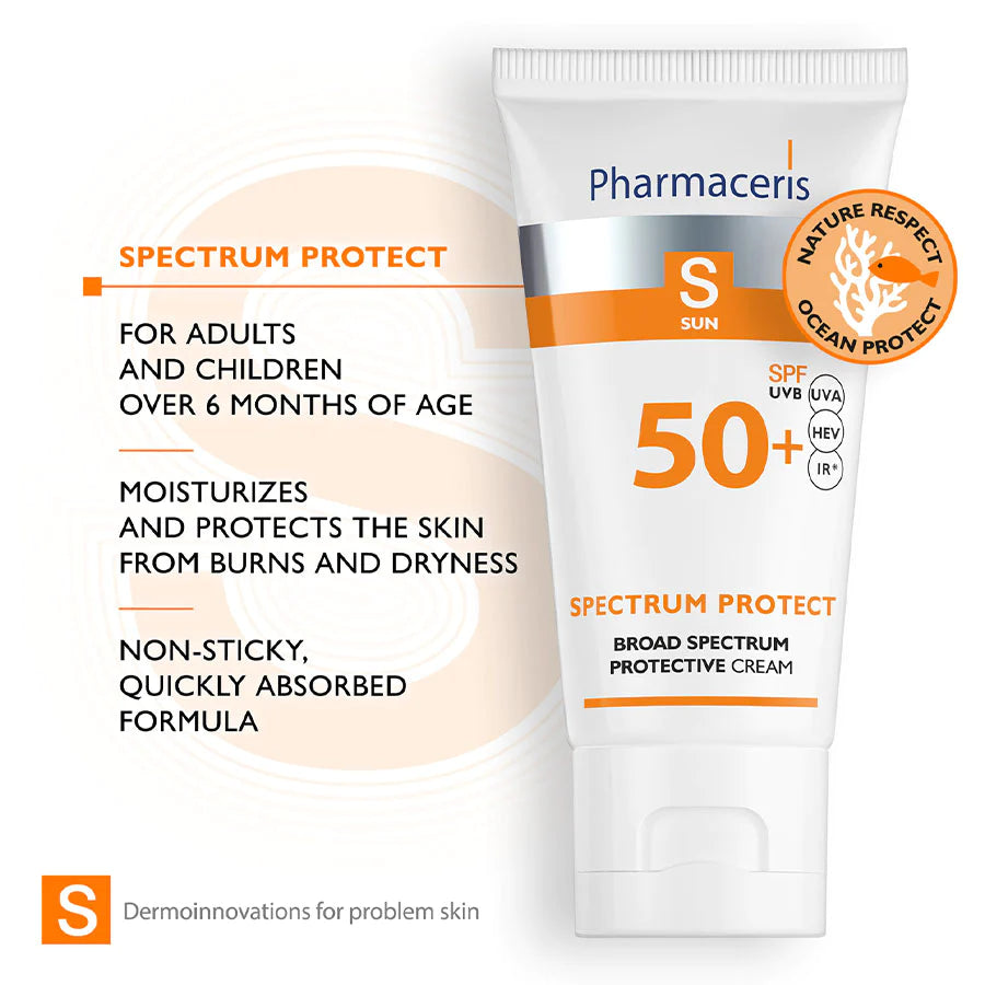 PharmacerisBroad Spectrum Sun Protection Cream SPF 50+ 50ml