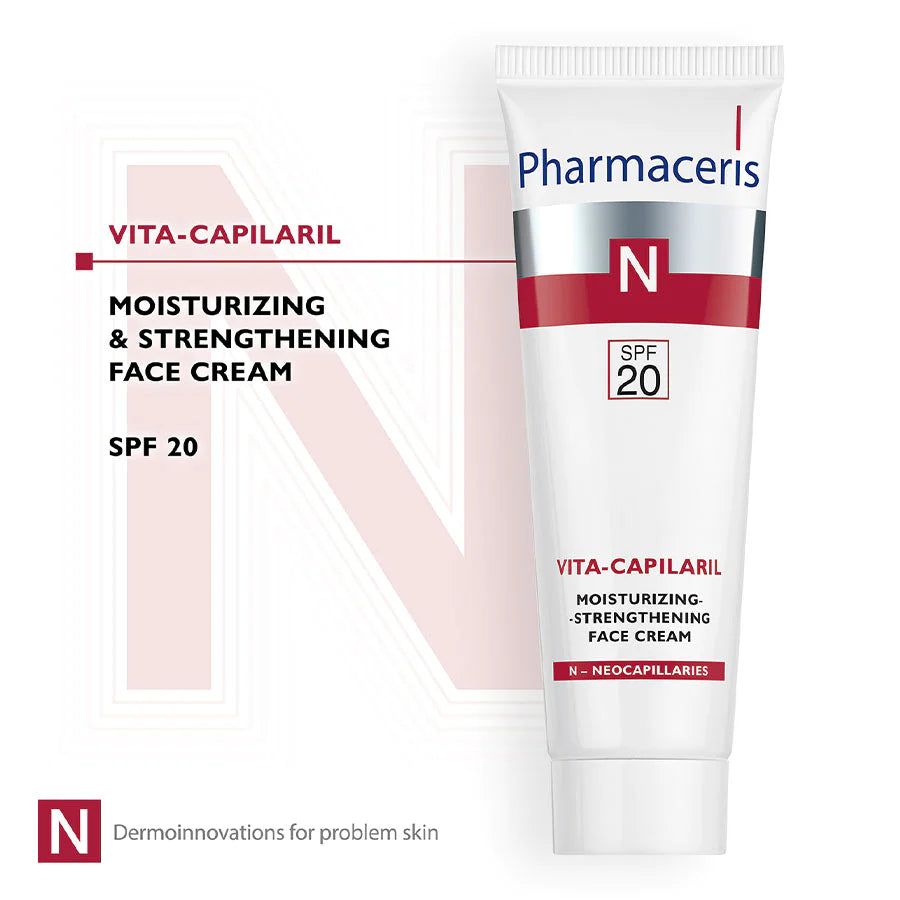 PharmacerisVita-Capilaril Strengthening Face Cream 50ml
