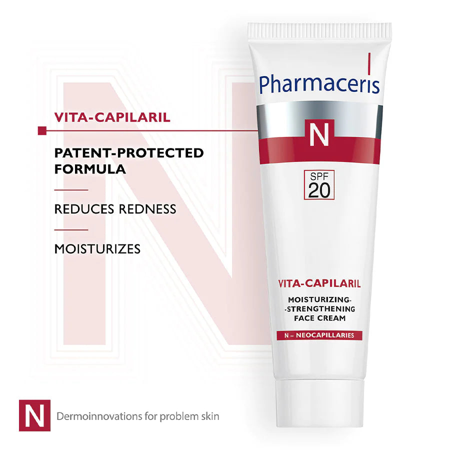 PharmacerisVita-Capilaril Strengthening Face Cream 50ml