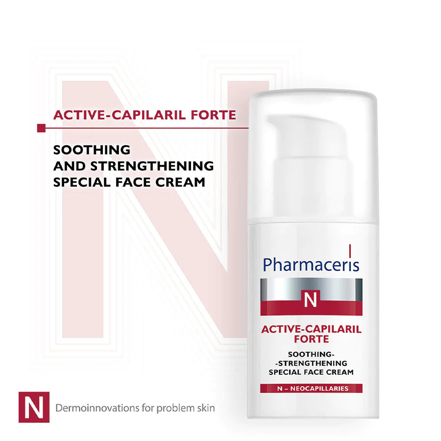 PharmacerisActive-Capilaril Forte Soothing Face Cream 30ml