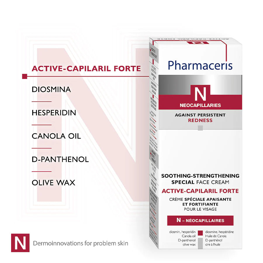 PharmacerisActive-Capilaril Forte Soothing Face Cream 30ml