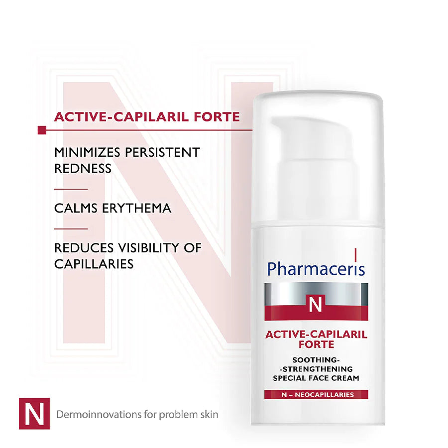 PharmacerisActive-Capilaril Forte Soothing Face Cream 30ml