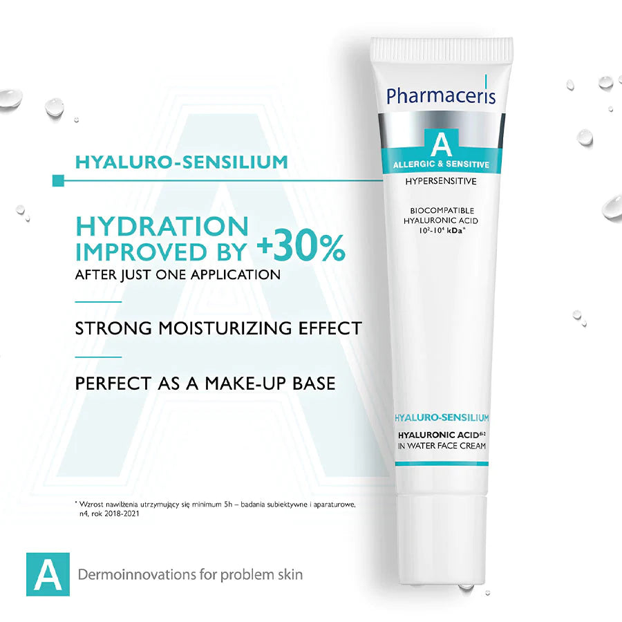 PharmacerisHyaluro-Sensilium Hyaluronic Acid Cream 40ml