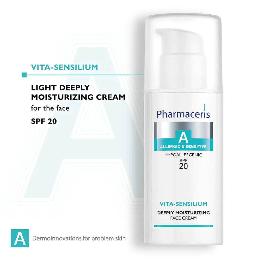 PharmacerisVita Sensilium SPF 20 Moisturising Face Cream 50ml