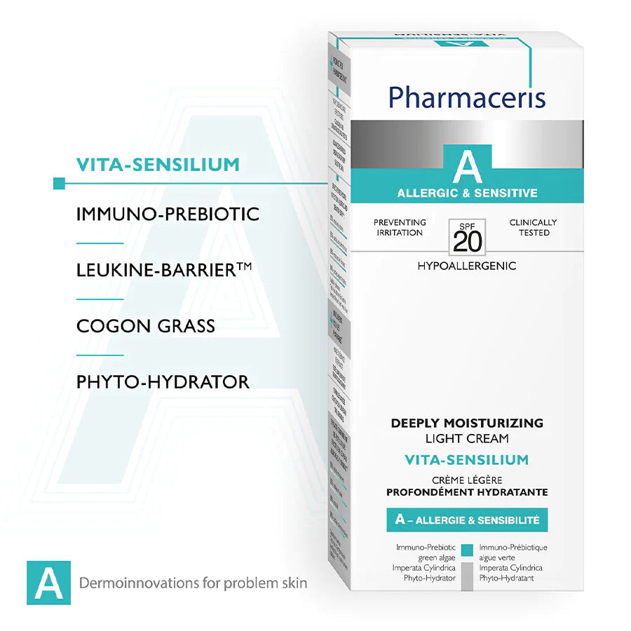 PharmacerisVita Sensilium SPF 20 Moisturising Face Cream 50ml