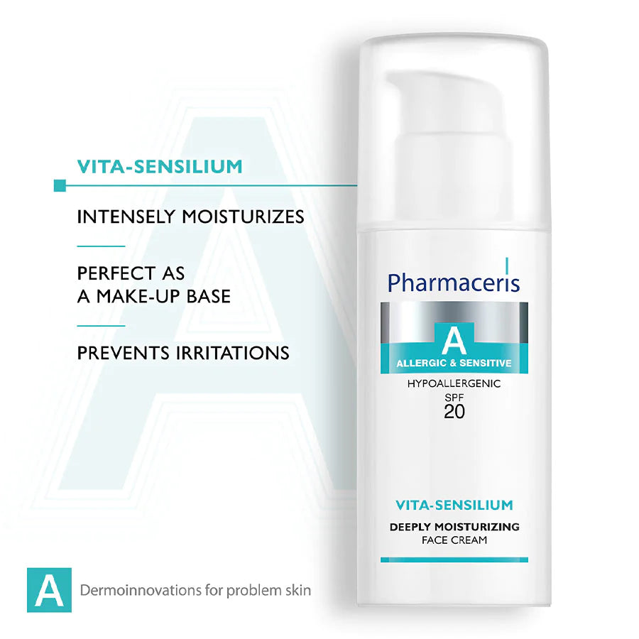 PharmacerisVita Sensilium SPF 20 Moisturising Face Cream 50ml