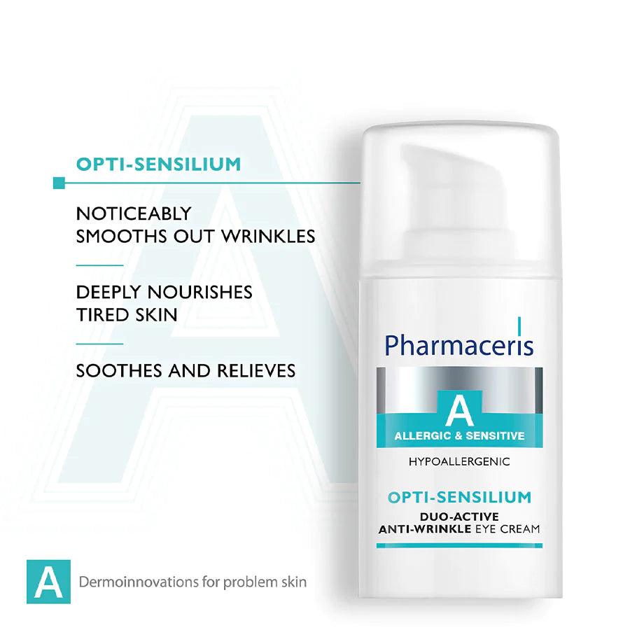 PharmacerisOpti-Sensilium SPF 10 Anti-Wrinkle Eye Cream 15ml