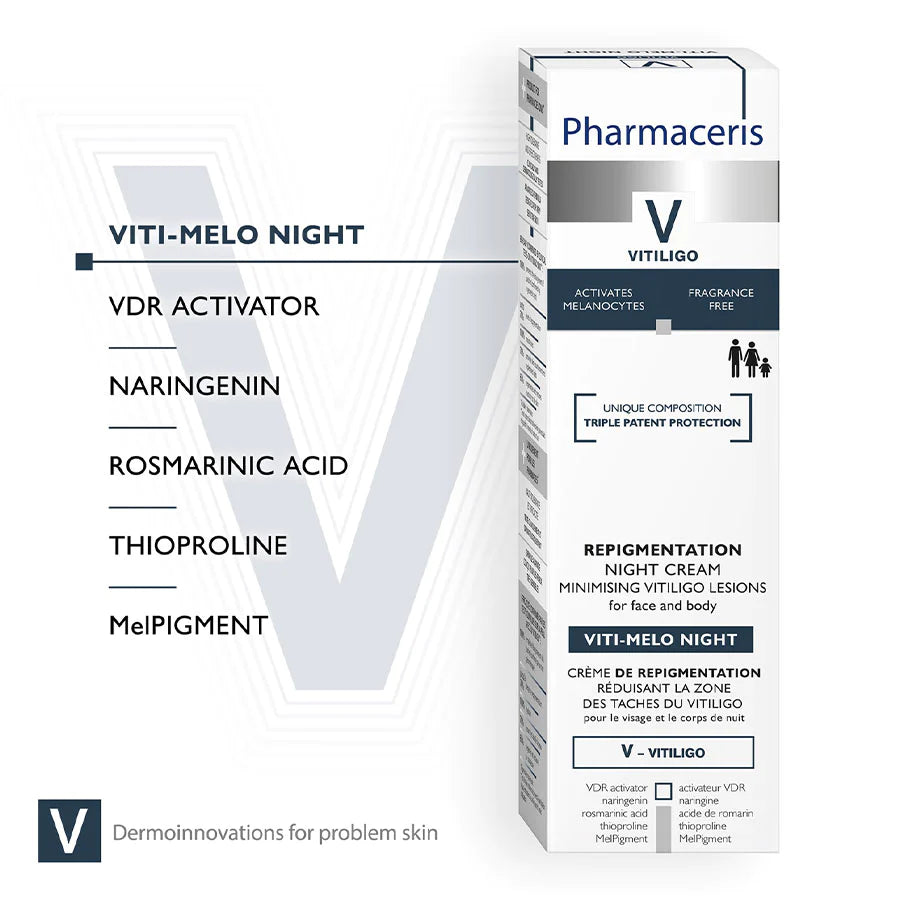 PharmacerisViti-Melo Vitiligo Night Cream 40ml