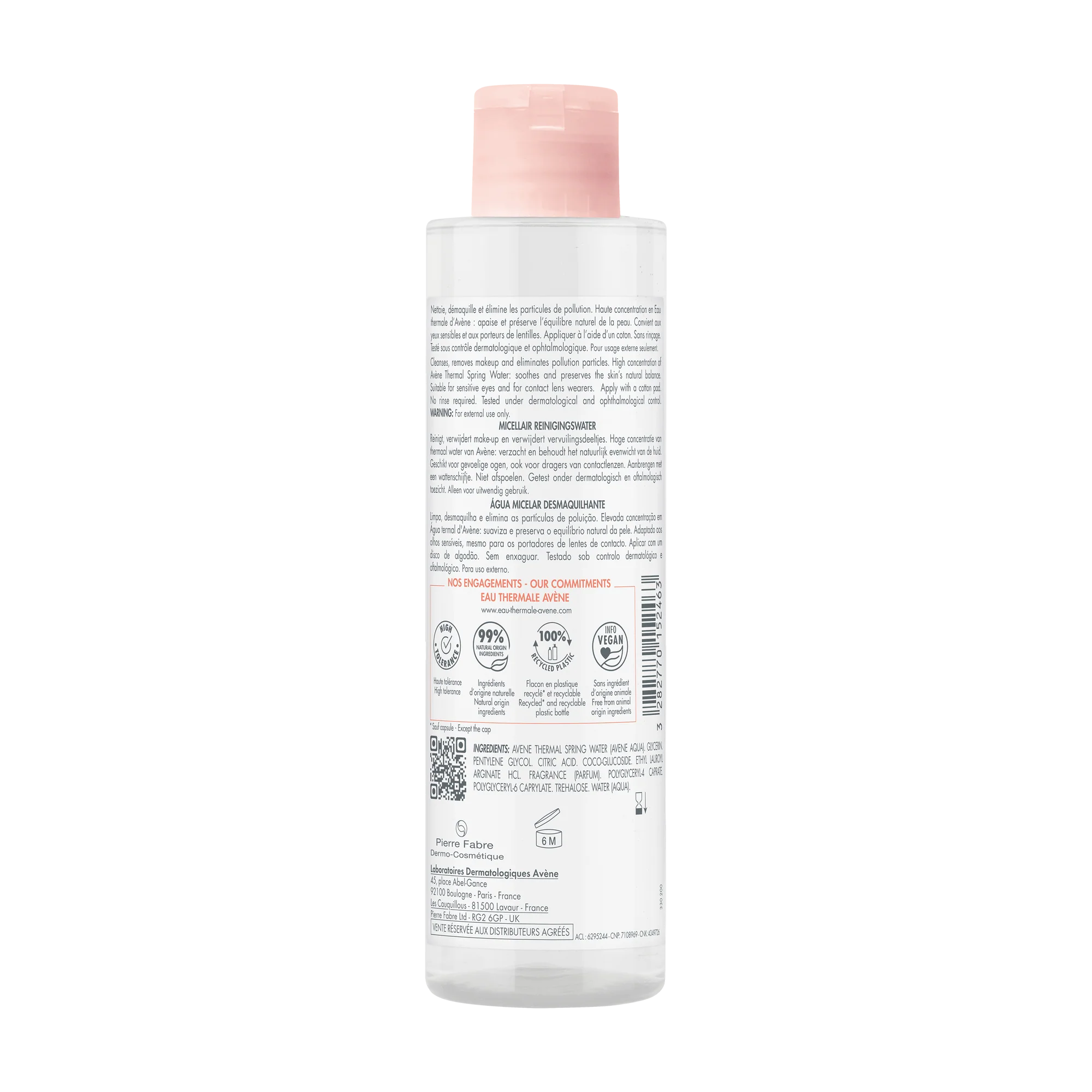 Avene-Avene Make-up Removing Micelar Water 400ml