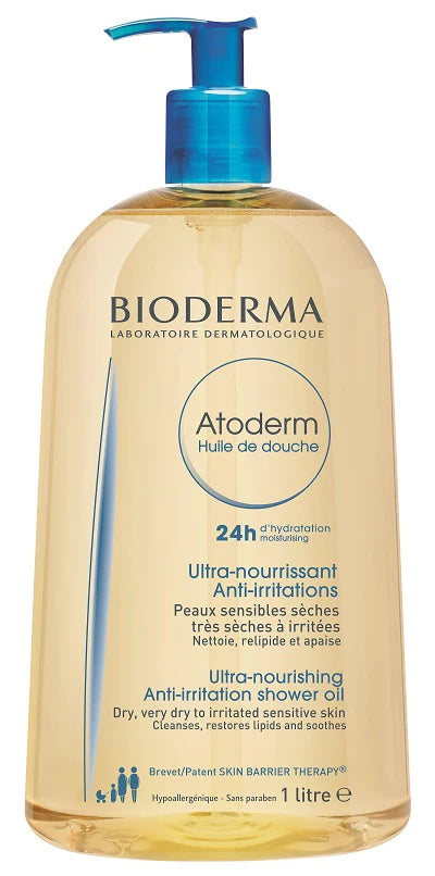 Bioderma-Atoderm Shower Oil 1 litre