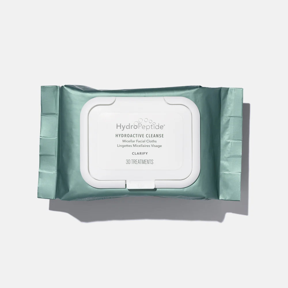 HydroPeptide HydroActive Cleanse 30 wipes