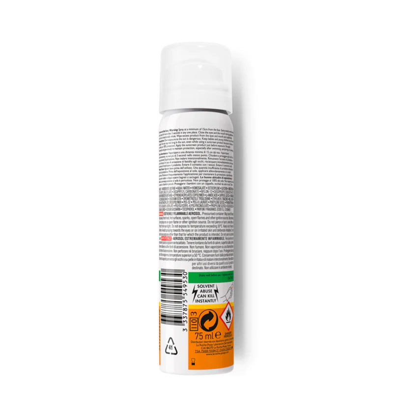La Roche-Posay-Anthelios Suncare Anti-Shine Face Mist SPF 50 75ml