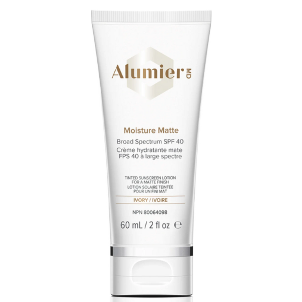 Alumier MD | Moisture Matte Broad Spectrum SPF 40 Ivory (60ml)
