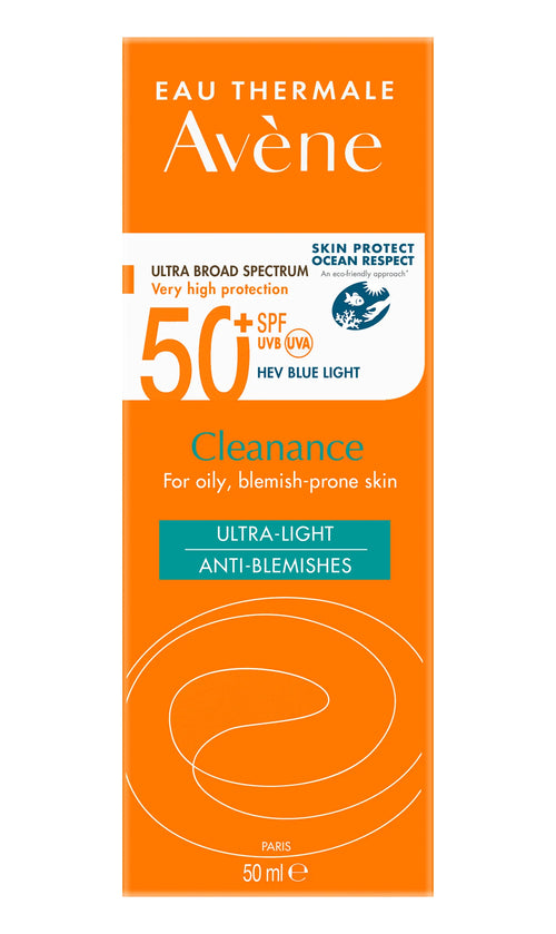 Avene-Very High Protection Cleanance Spf50+ Sun Cream For Blemish-Prone Skin 50ml