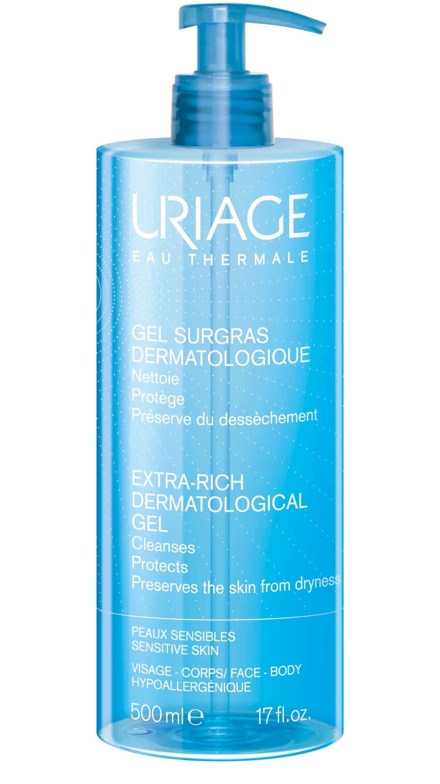 Uriage-Extra-Rich Dermatological Gel 500ml