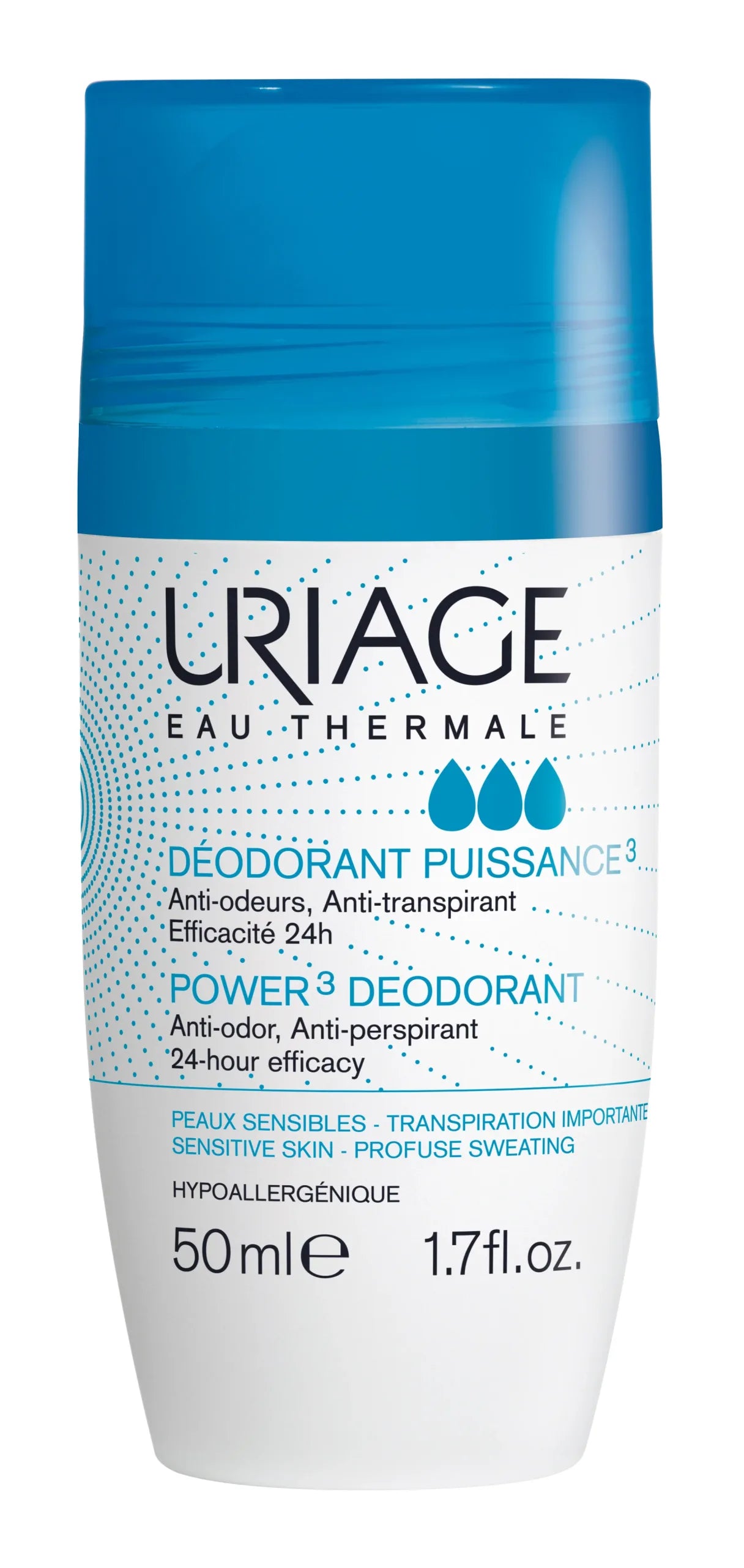 Uriage-Power3 Deodorant Roll-On 50ml