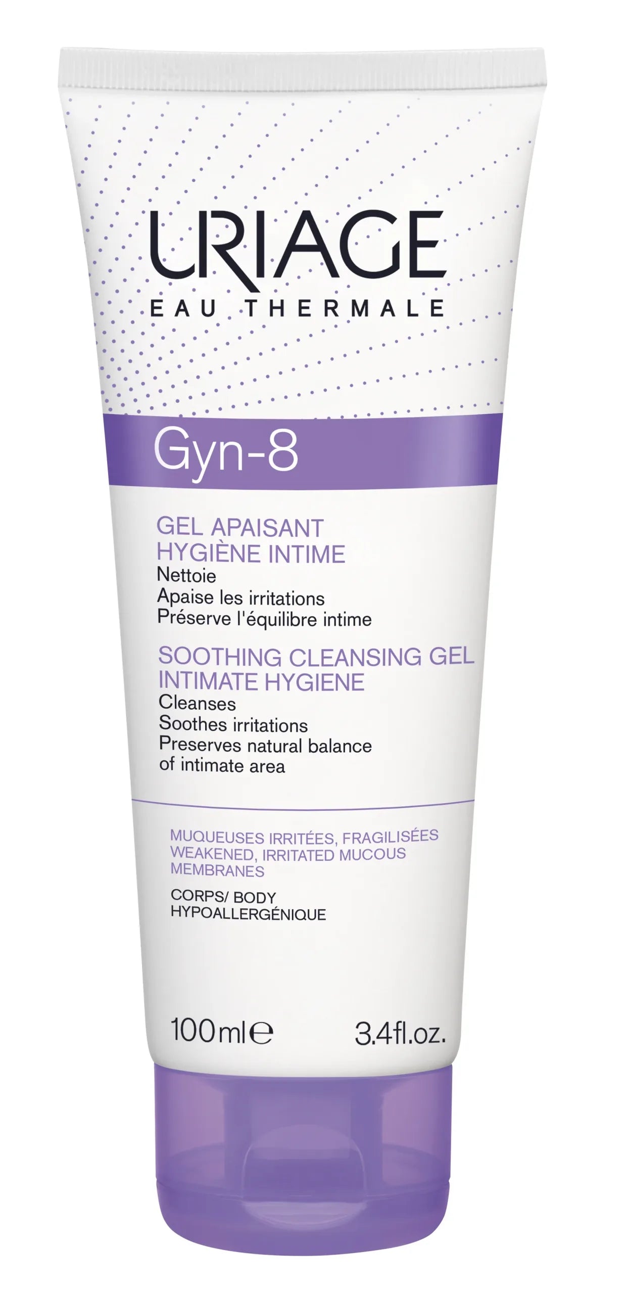 Uriage-Gyn-8 Soothing Cleansing Gel Intimate Hygiene 100ml