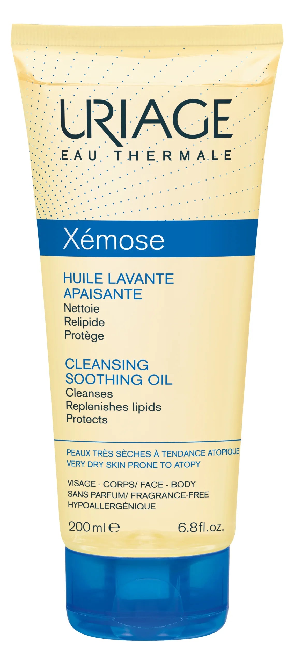 Uriage-Xémose Cleansing Soothing Oil 200ml