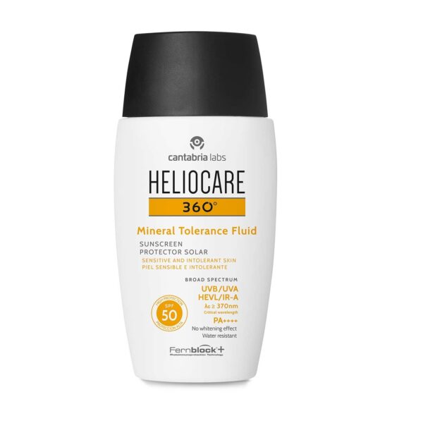 Heliocare 360º Mineral Tolerance Fluid SPF 50 50ml