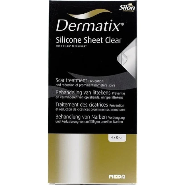 Dermatix-Silicone Sheet Clear 4x13cm