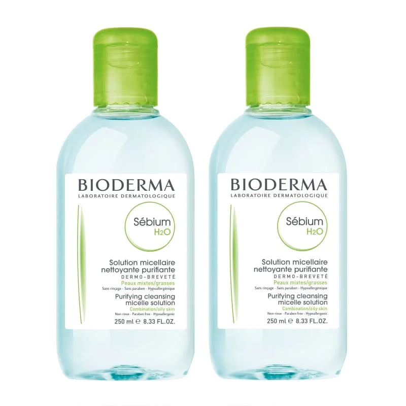 Bioderma-Sebium H2O 250ml Duo Pack 2 units