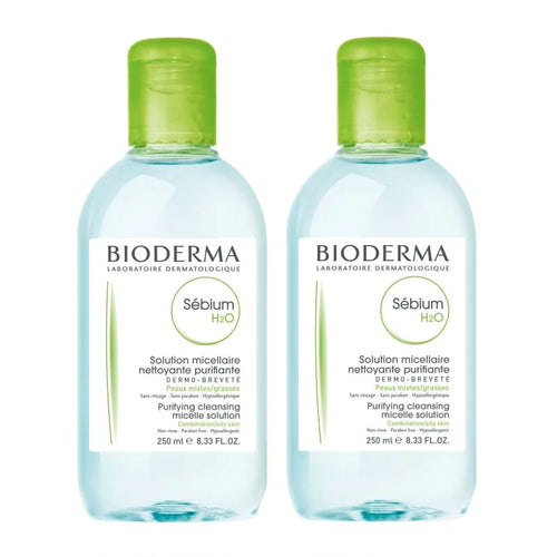 Bioderma-Sebium H2O 250ml Duo Pack 2 units
