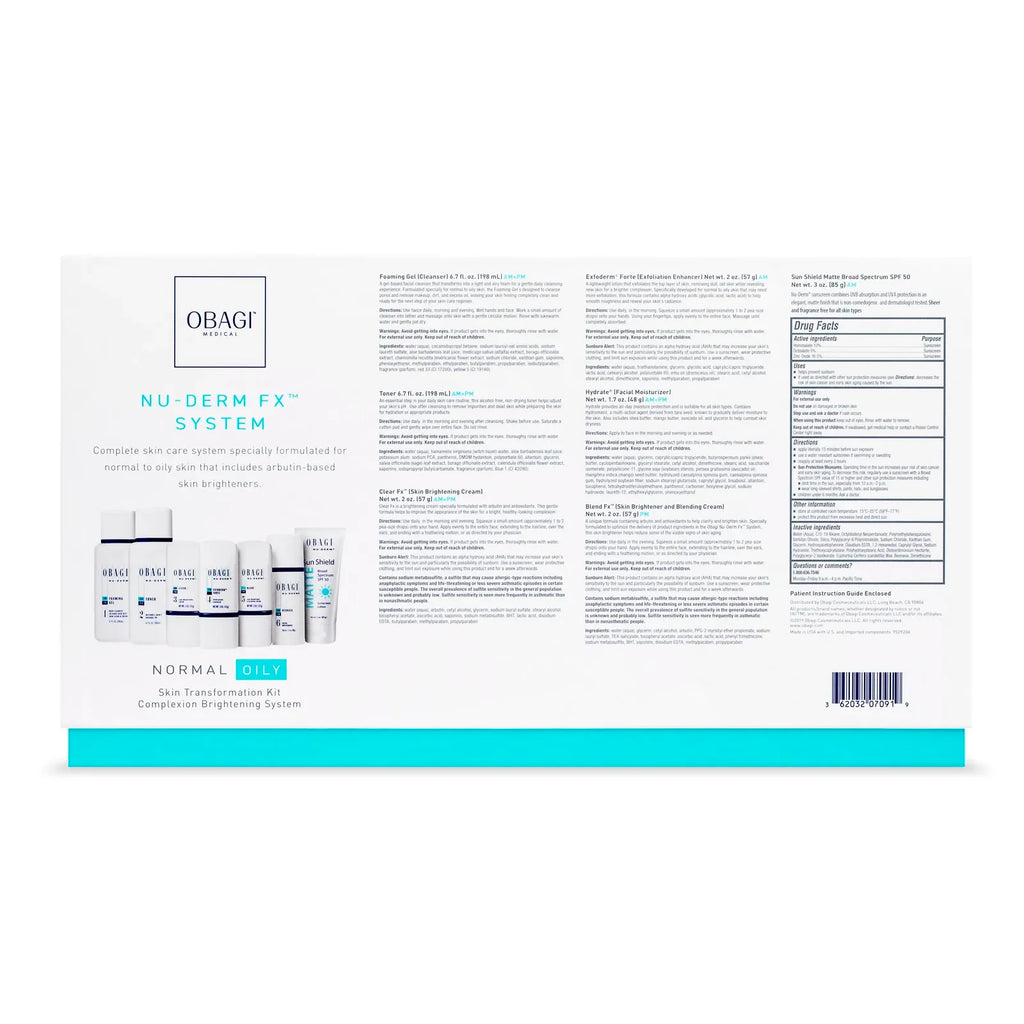 Obagi Medical | Nu Derm Fx System (Normal to Oily)