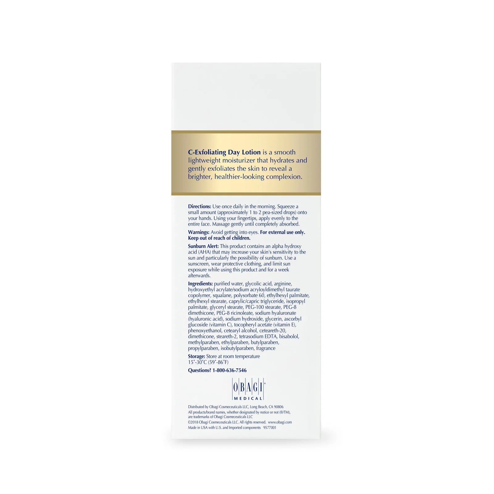Obagi Medical | Obagi C- Exfoliating Day Lotion (57g)